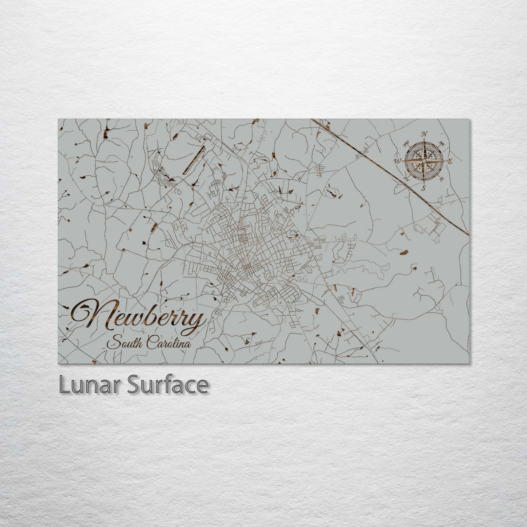 Newberry, South Carolina Street Map