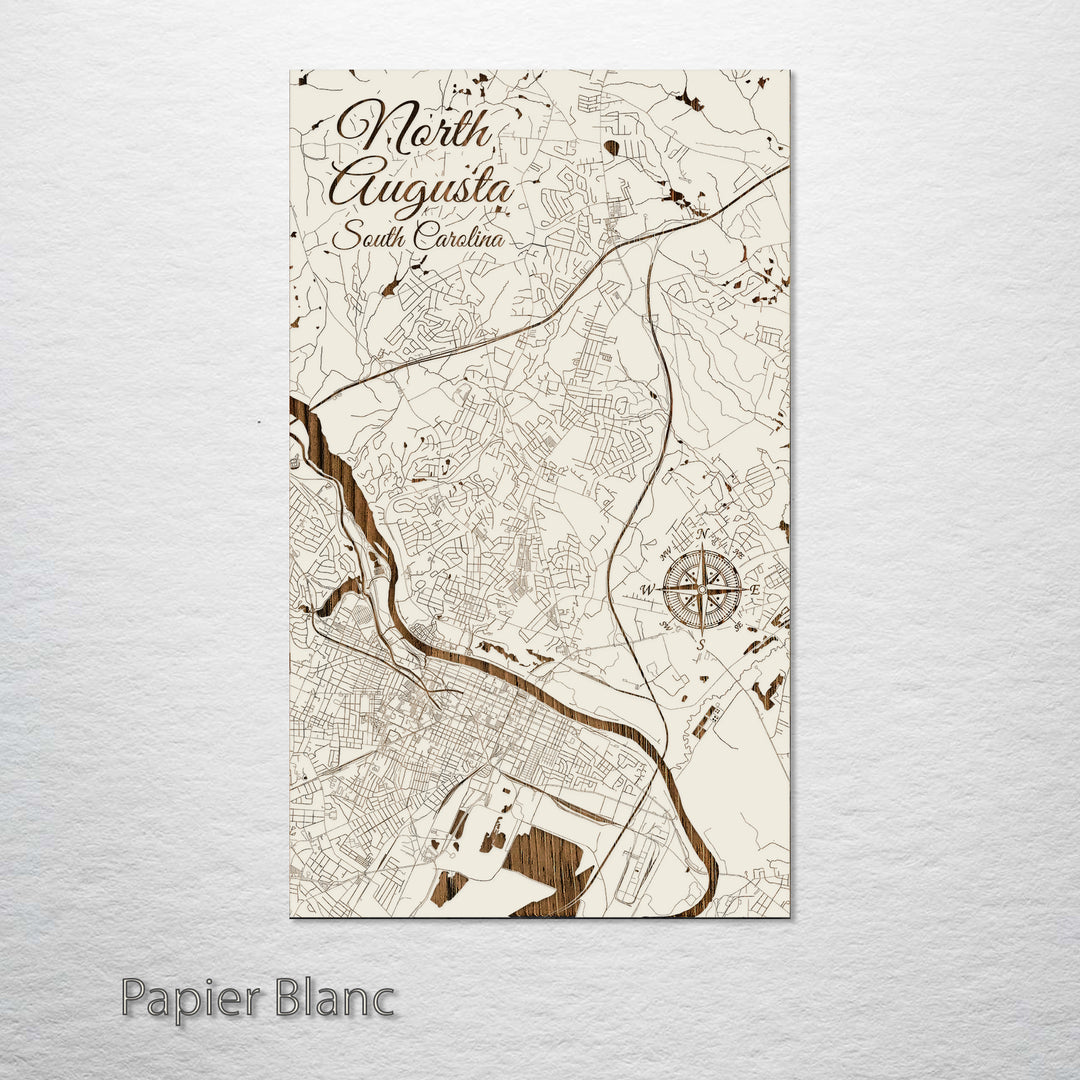 North Augusta, South Carolina Street Map