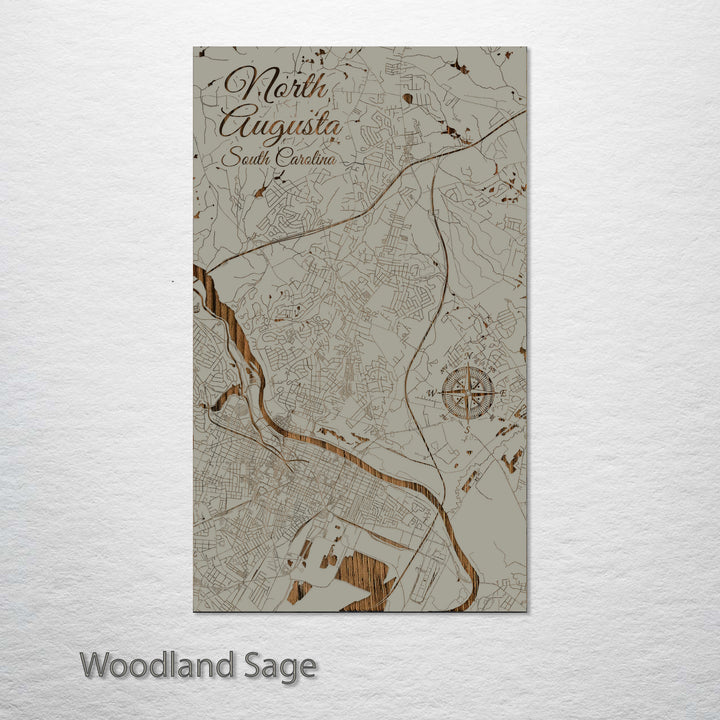 North Augusta, South Carolina Street Map