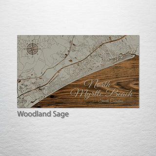 North Myrtle Beach, South Carolina Street Map