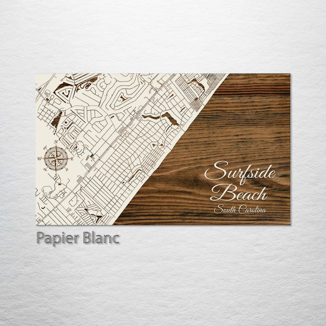 Surfside Beach, South Carolina Street Map