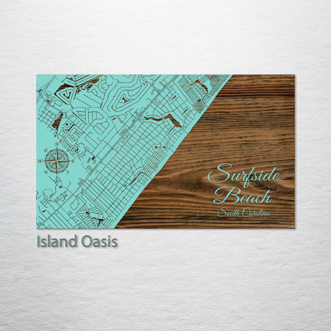 Surfside Beach, South Carolina Street Map