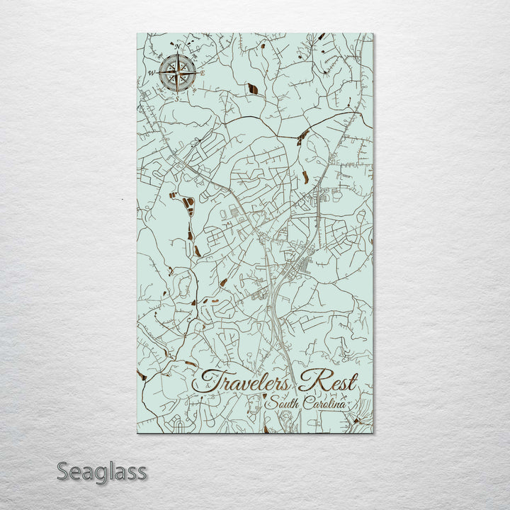 Travelers Rest, South Carolina Street Map