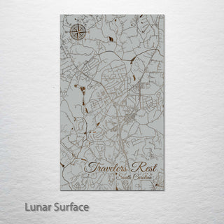 Travelers Rest, South Carolina Street Map