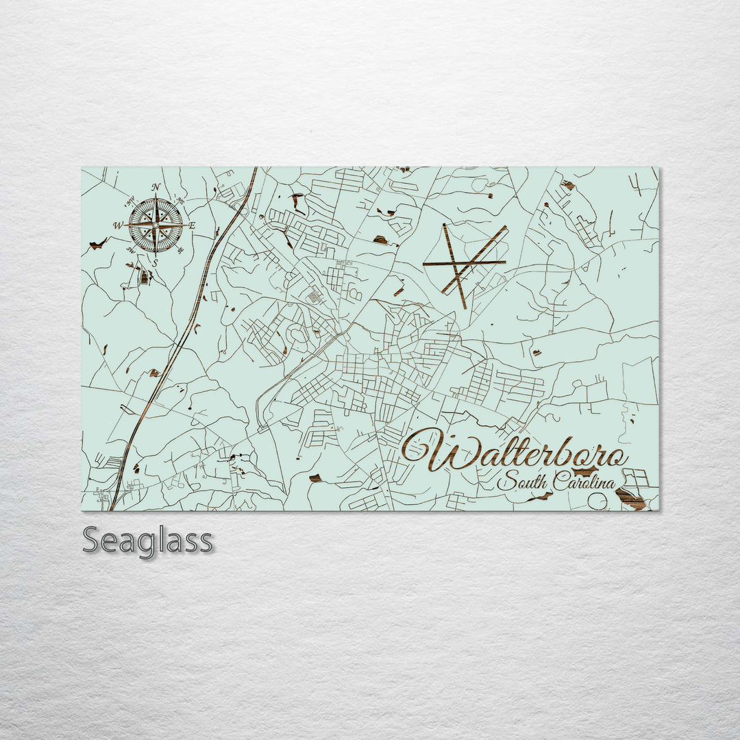 Walterboro, South Carolina Street Map