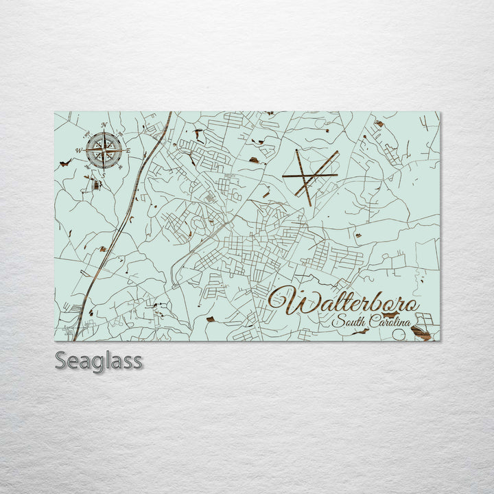 Walterboro, South Carolina Street Map