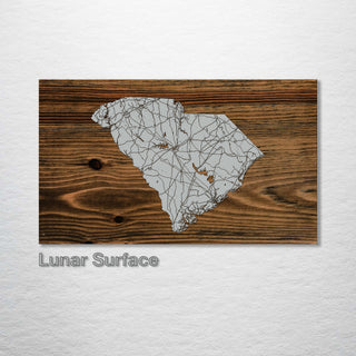 South Carolina Isolated Map