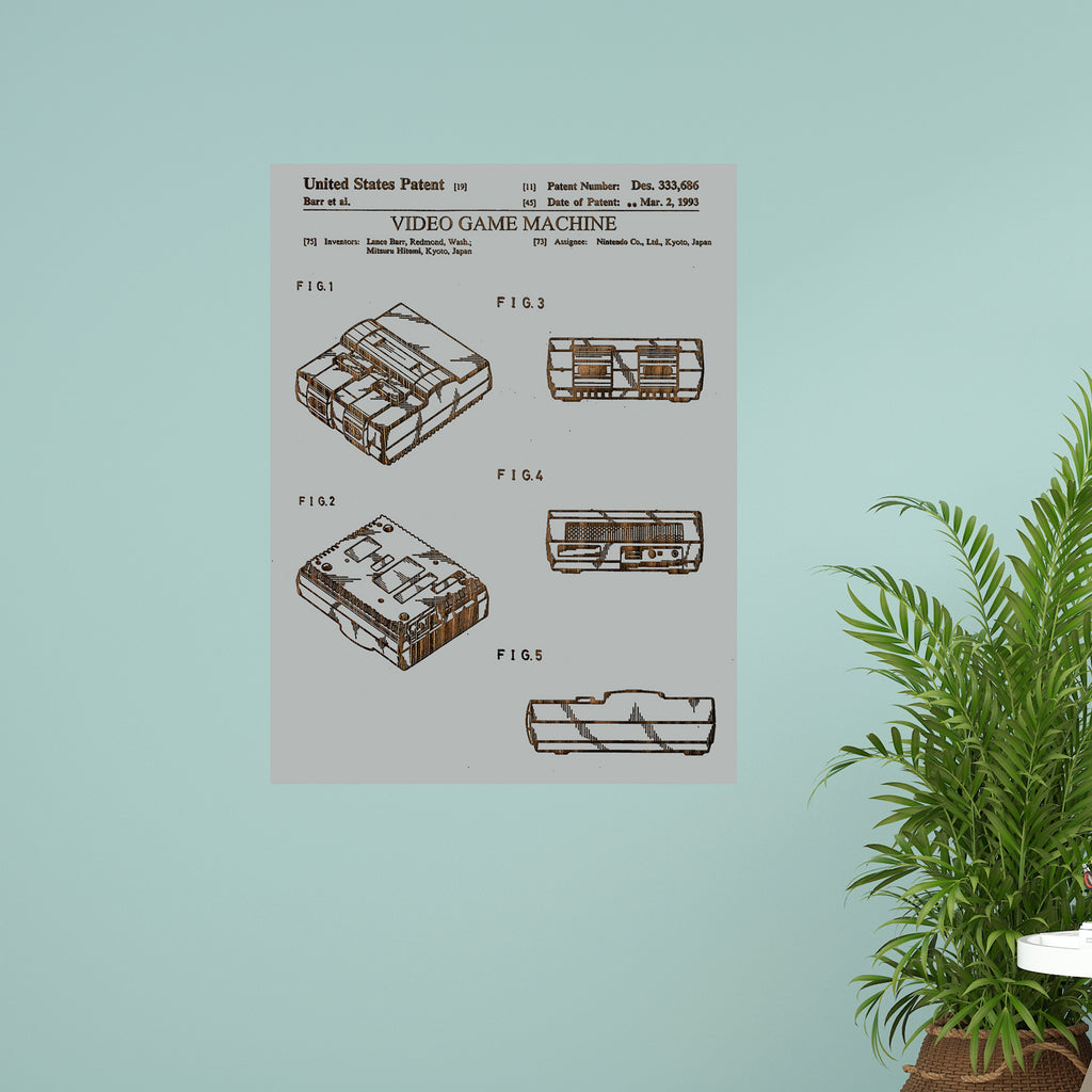 Snc Console Super Nintendo Console – Fire & Pine