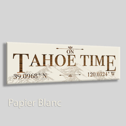 On Tahoe Time, California