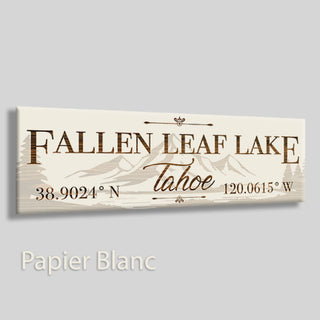 Fallen Leaf, Lake Tahoe