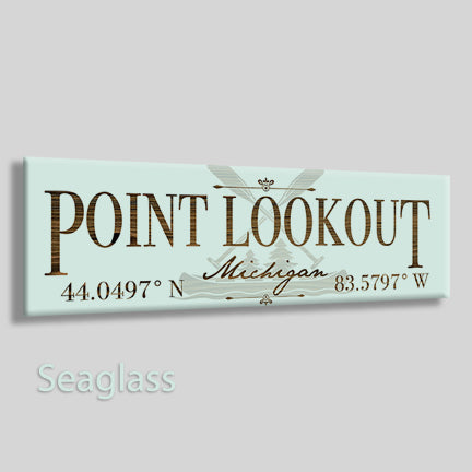 Point Lookout, Michigan Canoe