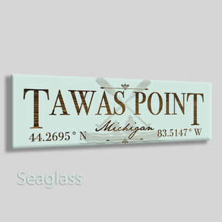 Tawas Point, Michigan Canoe