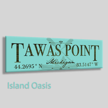 Tawas Point, Michigan Canoe