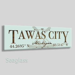 Tawas City, Michigan Canoe