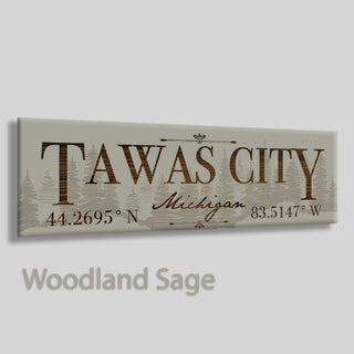Tawas City, Michigan Treeline