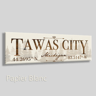 Tawas City, Michigan Treeline