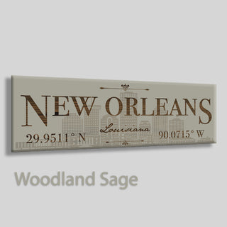 New Orleans, Louisiana Skyline
