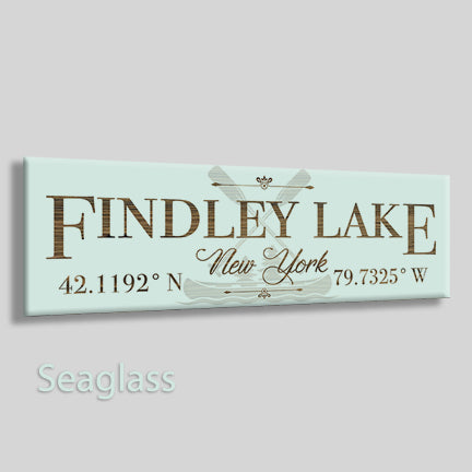 Findley Lake, New York Canoe