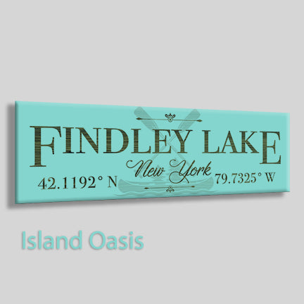 Findley Lake, New York Canoe