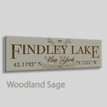 Findley Lake, New York Canoe