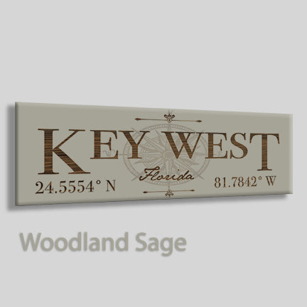 Key West, Florida Compass