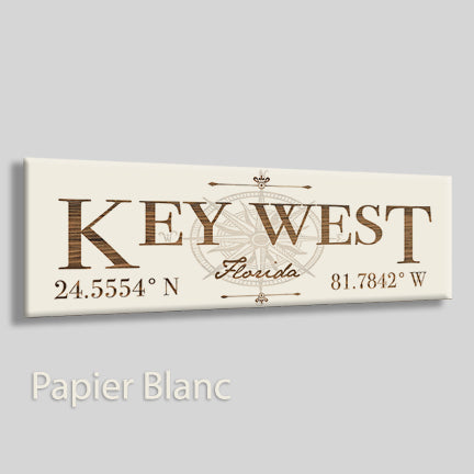 Key West, Florida Compass