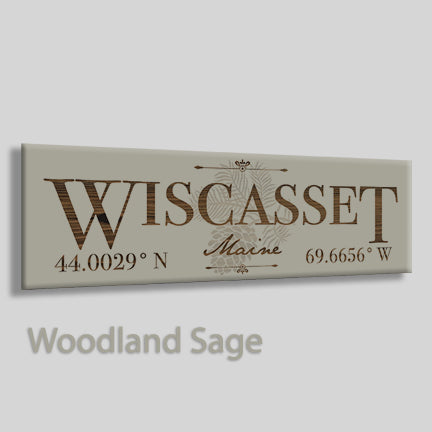 Wiscasset, Maine Pinecone