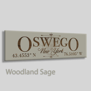 Oswego, New York Compass