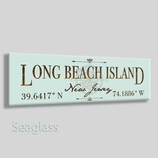 Long Beach Island, New Jersey Compass