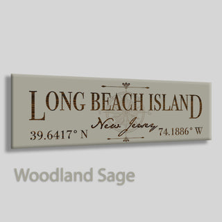Long Beach Island, New Jersey Compass