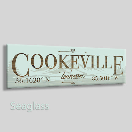 Cookville, Tennessee Mountain and Lake