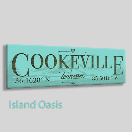 Cookville, Tennessee Mountain and Lake