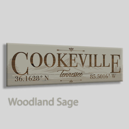 Cookville, Tennessee Mountain and Lake