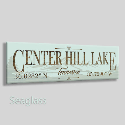 Center Hill Lake, Tennnessee Mountain and Lake