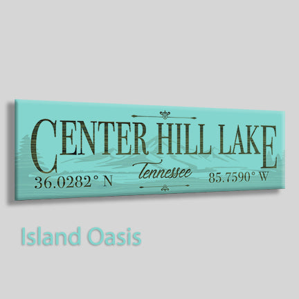 Center Hill Lake, Tennnessee Mountain and Lake