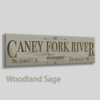 Caney Fork River, Tennnessee Mountain and Lake