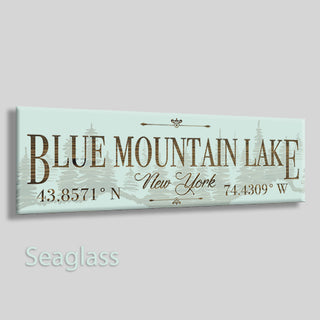 Blue Mountain Lake, New York Trees