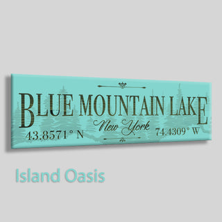 Blue Mountain Lake, New York Trees