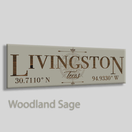 Livingston, Texas Compass