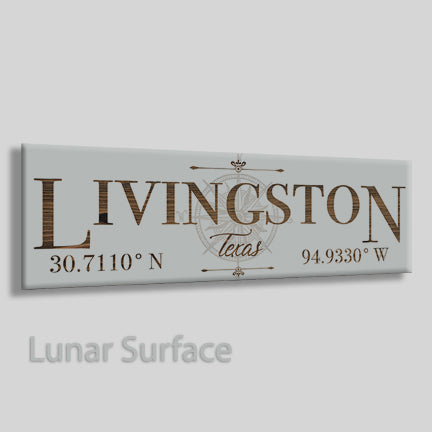Livingston, Texas Compass