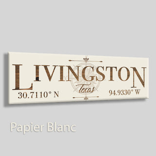Livingston, Texas Compass