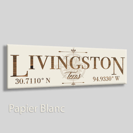 Livingston, Texas Compass