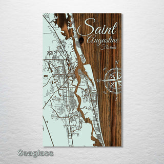 Saint Augustine, Florida Street Map - Fire & Pine