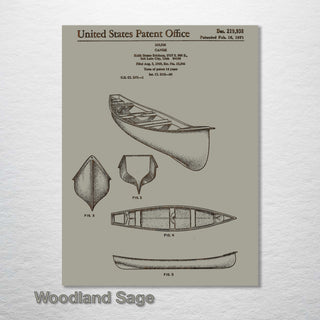 Canoe US Patent - Fire & Pine