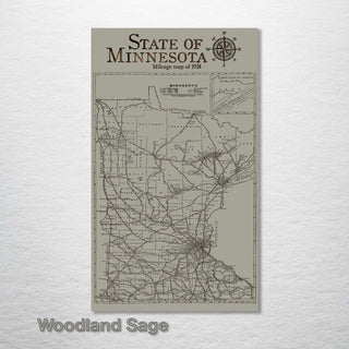 Minnesota 1924 - Fire & Pine