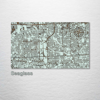 Sterling Heights, Michigan Street Map - Fire & Pine