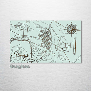 Sturgis, Kentucky Street Map - Fire & Pine