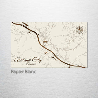 Ashland City, Tennessee Street Map