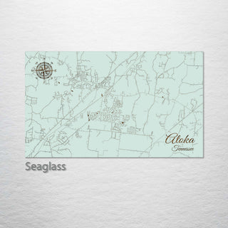 Atoka, Tennessee Street Map