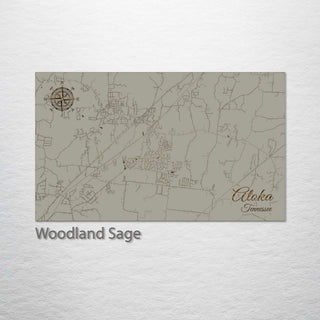 Atoka, Tennessee Street Map